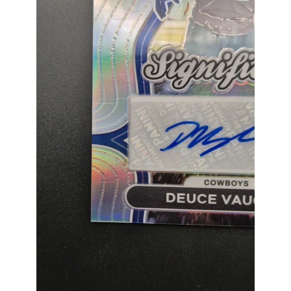 2024 Panini Prizm Deuce Vaughn #SS-DVN Significant Silver Prizm Auto Cowboys